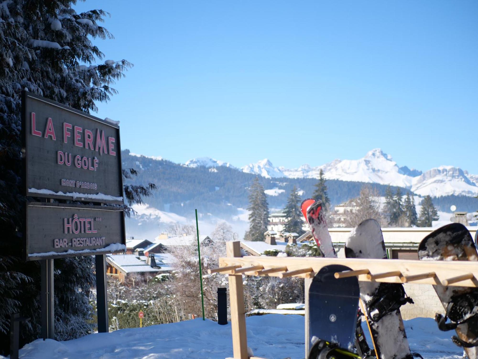 La Ferme Du Golf Ξενοδοχείο Megève Εξωτερικό φωτογραφία